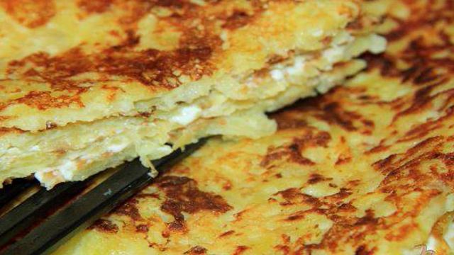 Картофельный торт А-ля драник