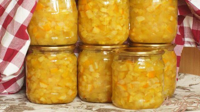 Варенье из кабачов с лимоном и апельсином