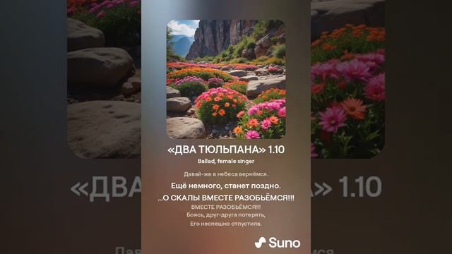 Олег Фёдоров. Песня «ДВА ТЮЛЬПАНА».