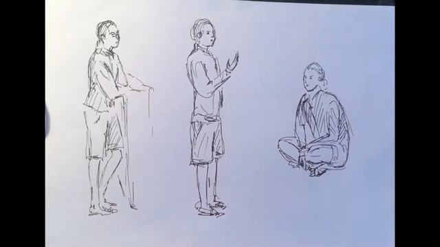 3-й Класс. «Наброски линером»