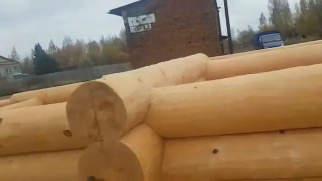 Сруб дома 6х6 в чашу, 2 перегородки капитальные - СмолДом