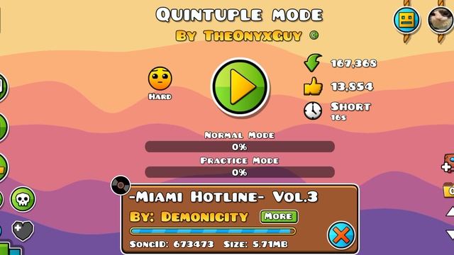 quintuple mode | geode | deadlocked