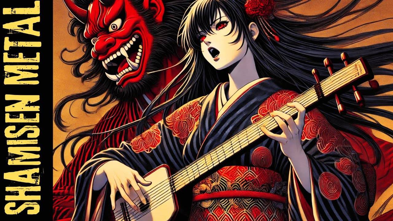 Japanese Shamisen METAL for Work & Study & Gaming BGM