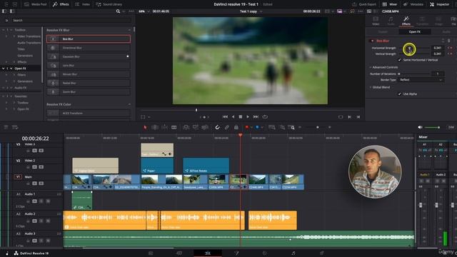 Davinci resolve - 3.13 - More Video Effects (Обучение)