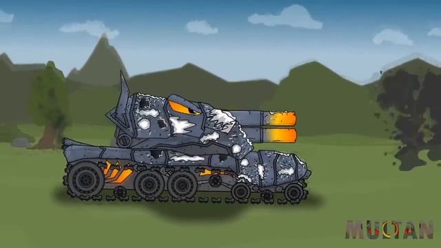 Fight: Cerberus VS Sirius and Hybrid Carl-44  Cartoons about tanks   @MulTan - Мультяшные