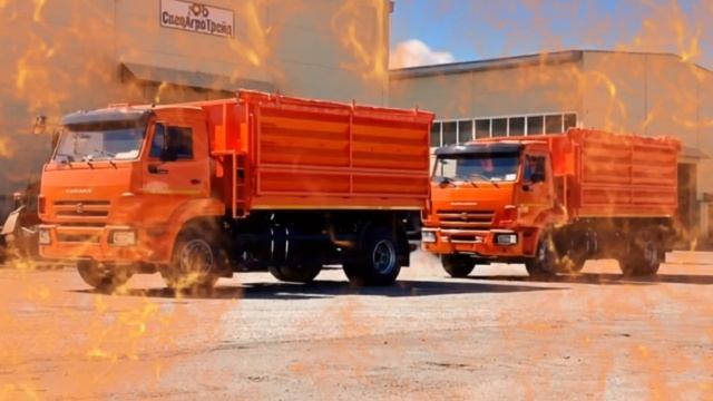 КамАЗ 43253 самосвал трехсторонний 4590А1/ ФОРСАЖ САТийский дрифт 😎СпецАгроТрейд