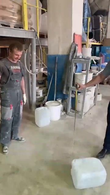 Испытание канистры 20л (2 часть)