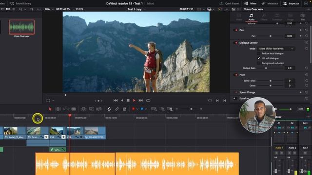 Davinci resolve - 3.9 - Making A Sequence Part - 2 (Обучение)