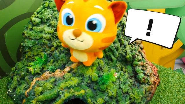 Кот Том и его друзья путешествуют во времени! 🦕 Видео