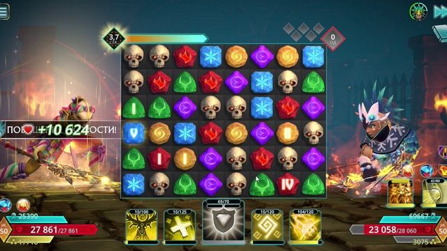 Puzzle Quest 3 - Dok vs Sub-Zero
