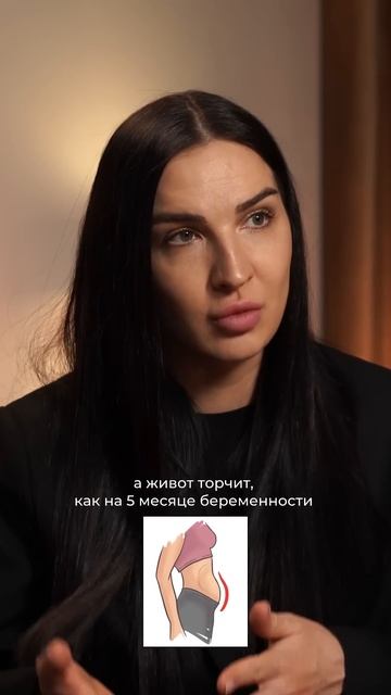 Почему торчит живот? И как его уменьшить? #восстановлениепослеродов #животпослеродов