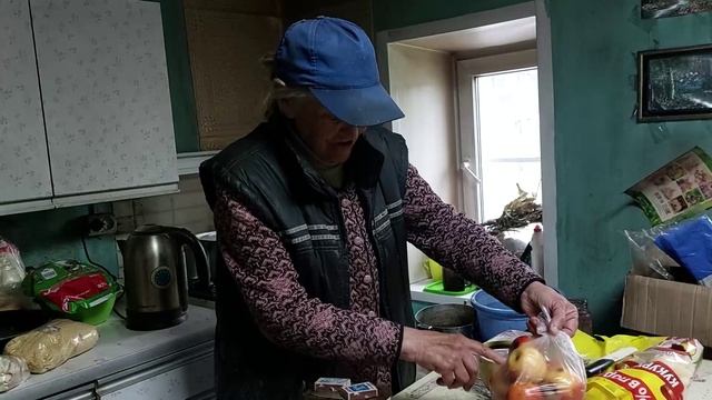 С тетей Валей у деда Матвея!