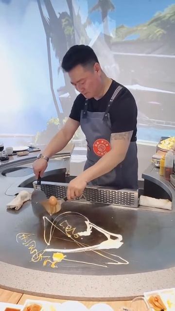 Q4RaHKuYtd0 - Lifestyle Beautiful Train Teppanyaki street food,restaurant,BBQ,Pub street#Short#Short