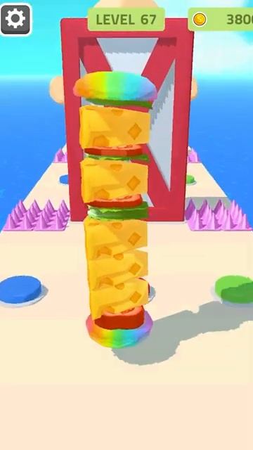 FUNNY GAMES - Sandwich Runner All Levels Gameplay Walkthrough Android, ios max Level 67