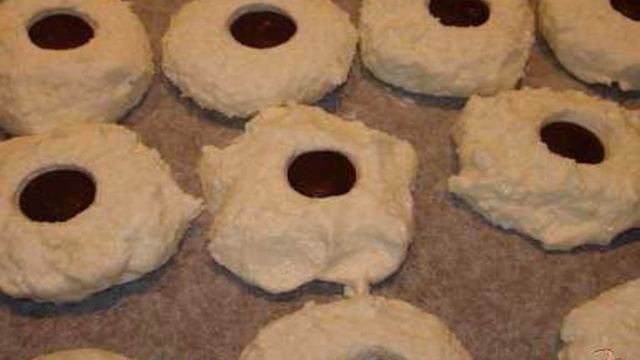 Печеные сырники с шоколадом