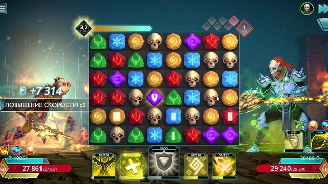 Puzzle Quest 3 - Dok vs Zaldron