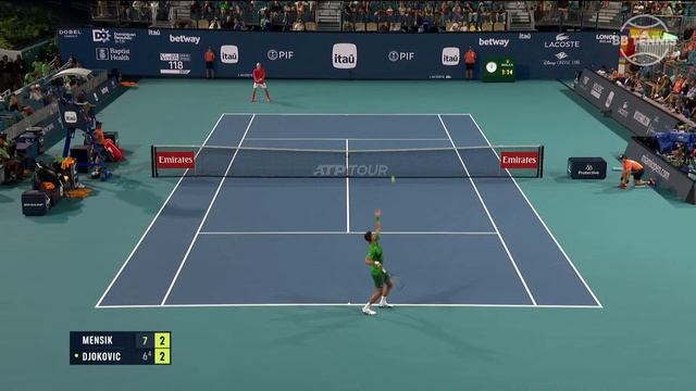Якуб Меншик х Новак Джокович | ATP 1000 Майами | Финал | Тра?