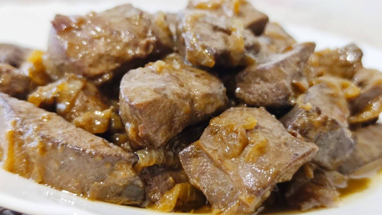 свиная печень с луком ! как приготовить печёнку вкусно , Рецепт нежной мягкой вкусной печени