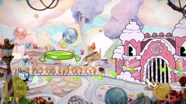 Победил королеву сладостей #3.Cuphead