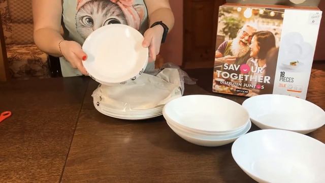 Огляд Сервіз столовий Arcopal Zelie з 18 предметів з Розетка
