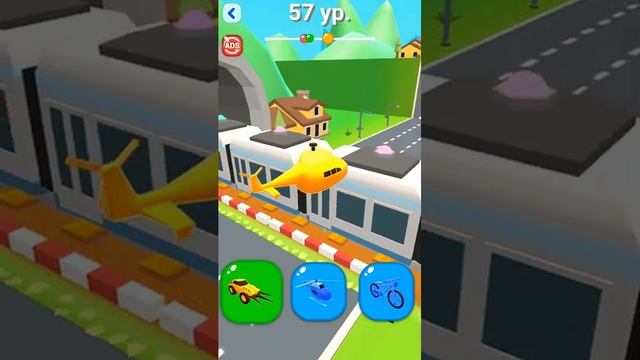 FUNNY GAMES - SHAPE SHIFTING RUN All Levels Gameplay Walkthrough Android, ios max Level 57