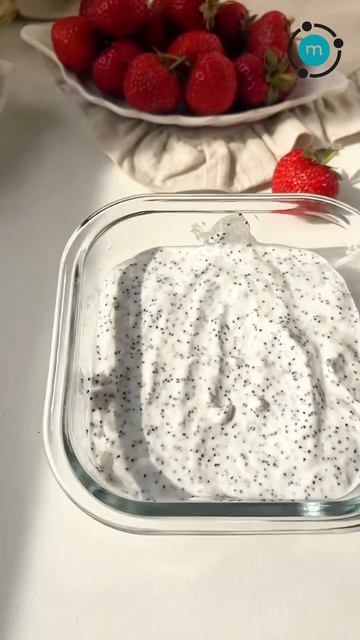 ПП чизкейк с маком, черничным джемом и аллюлозой MolecularMeal (артикул на wb: 264154041)