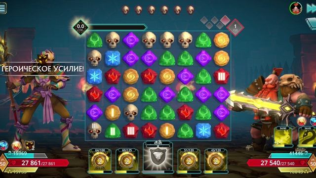 Puzzle Quest 3 - Dok vs Marcus