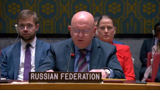 Выступление В.А.Небензи в СБ ООН по теме "Укрепление морской безопасности"
