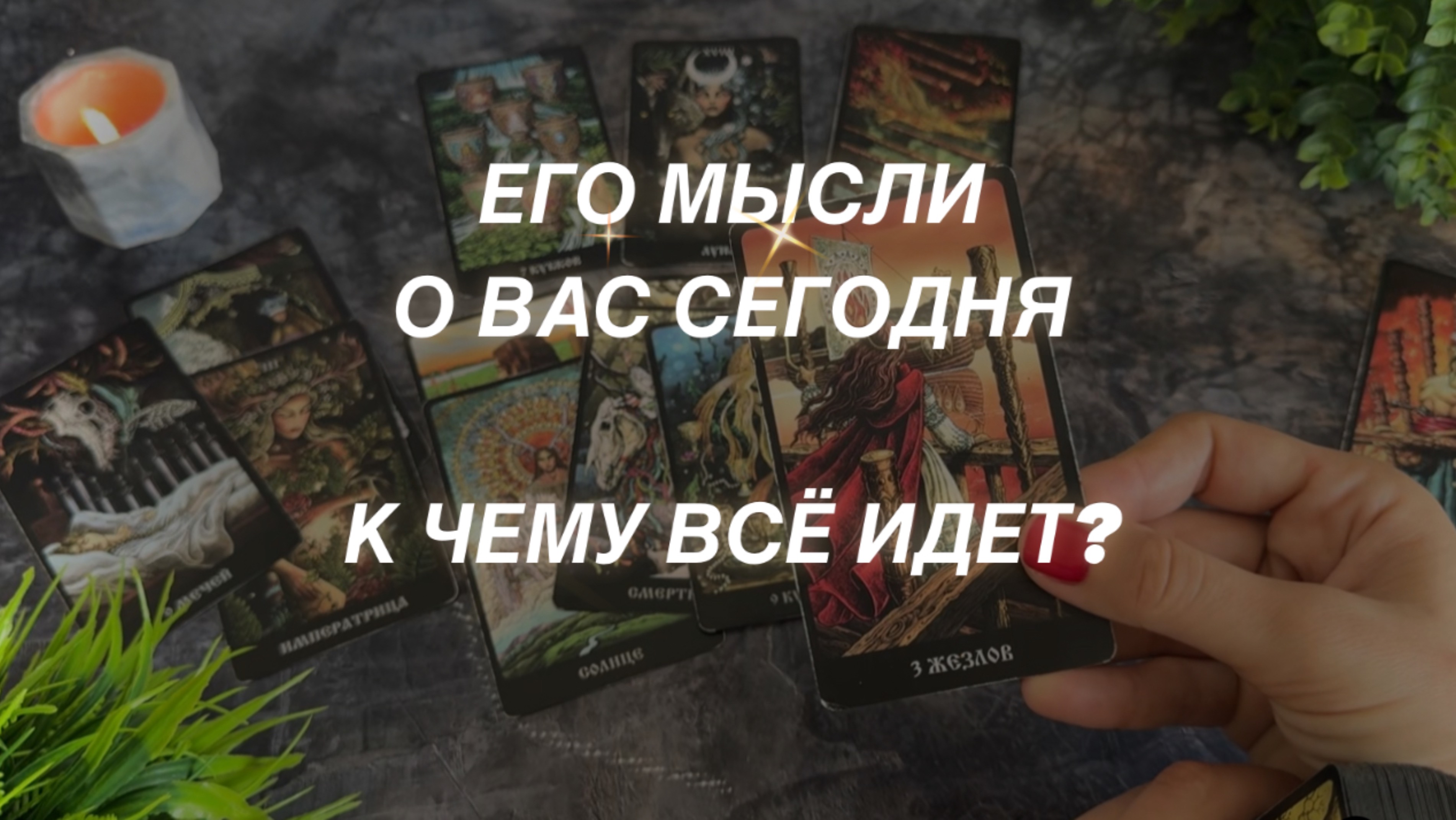 ЧТО ОН ДУМАЛ О ВАС СЕГОДНЯ. Таро для женщин.  💯  WhatsApp 89197418552