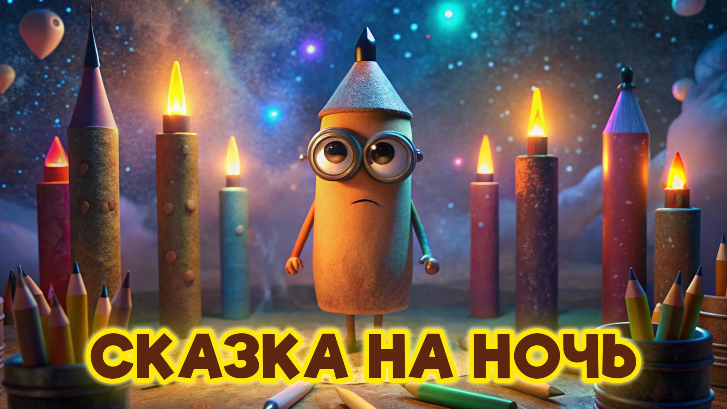 СКАЗКА СТАРЫЙ КАРАНДАШ · СКАЗКА ДЛЯ ДЕТЕЙ НА НОЧЬ