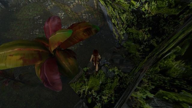 Tomb Raider 1 Remastered прохождение, часть 2. Динозавры в затерянной долине