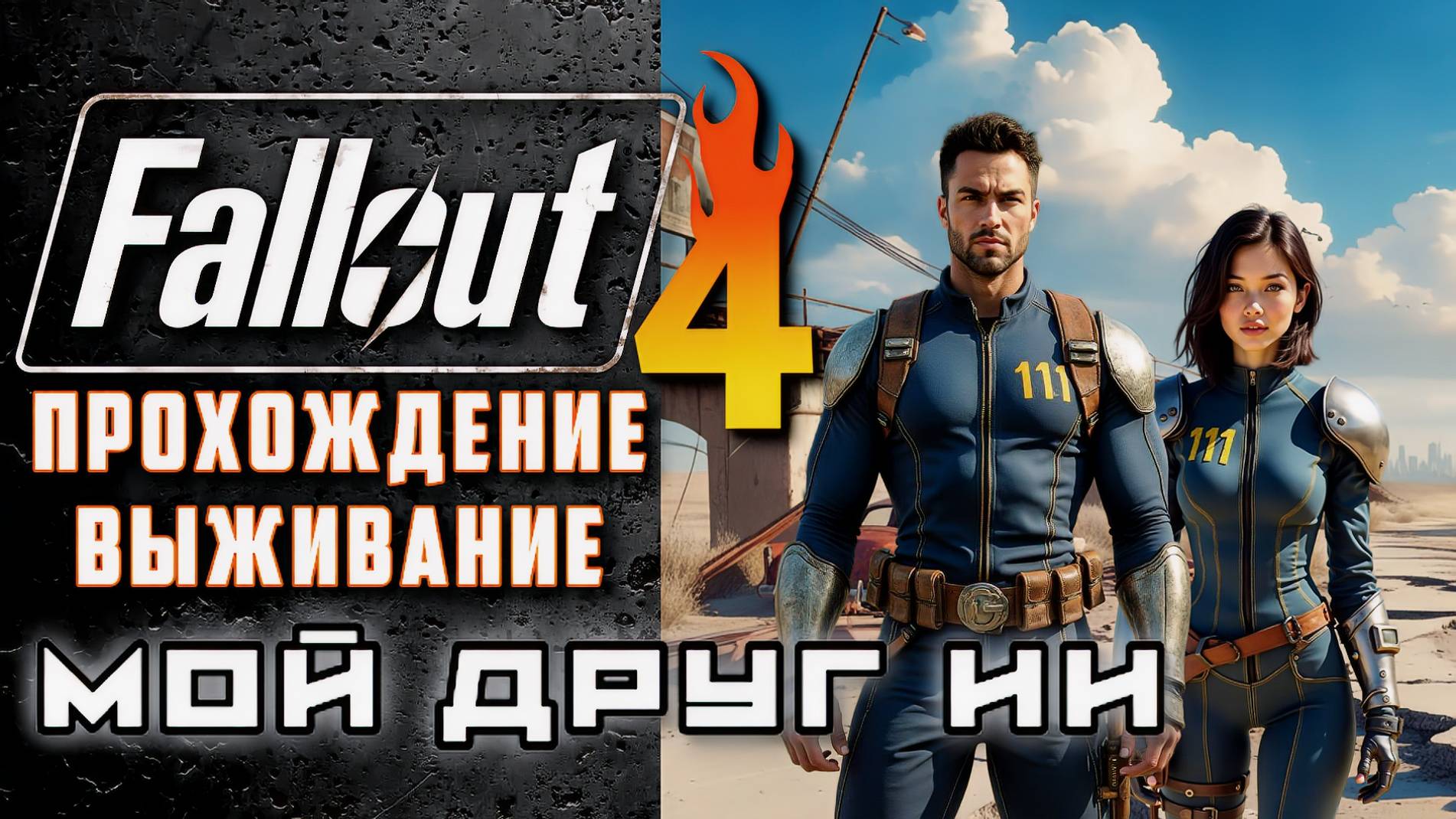 🔥 Fallout 4 Прохождение | Стрим 21 — Искусственный Интеллект и выживание в Пустоши