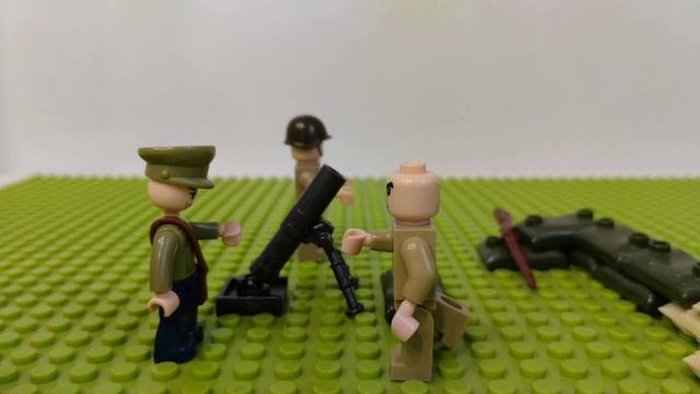 стрельба из миномёта лего