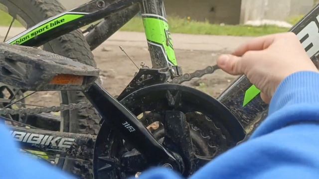 что делать если слетела цепь с скоростного велика