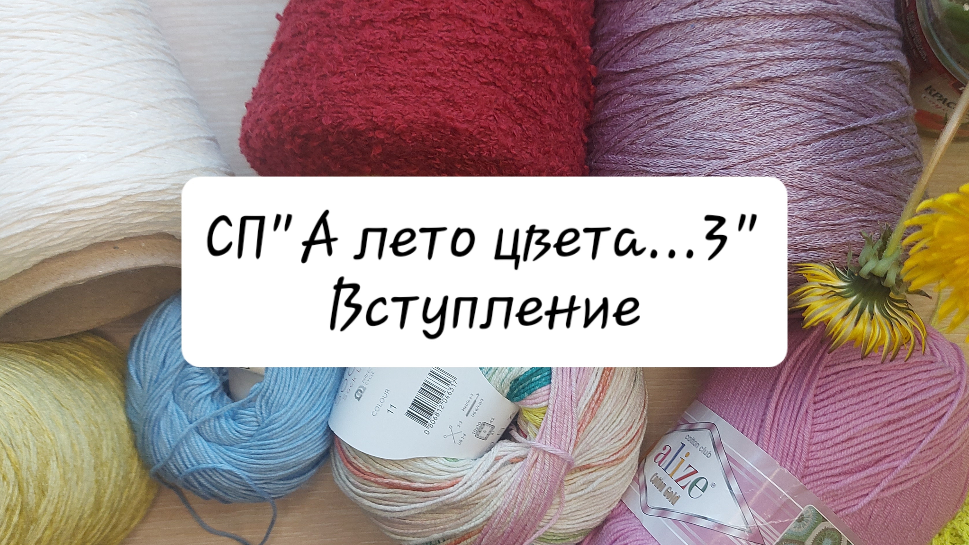 СП " А лето цвета...3". Вступление.