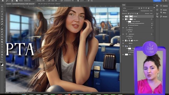 ОБЛОЖКА для YouTube в PHOTOSHOP