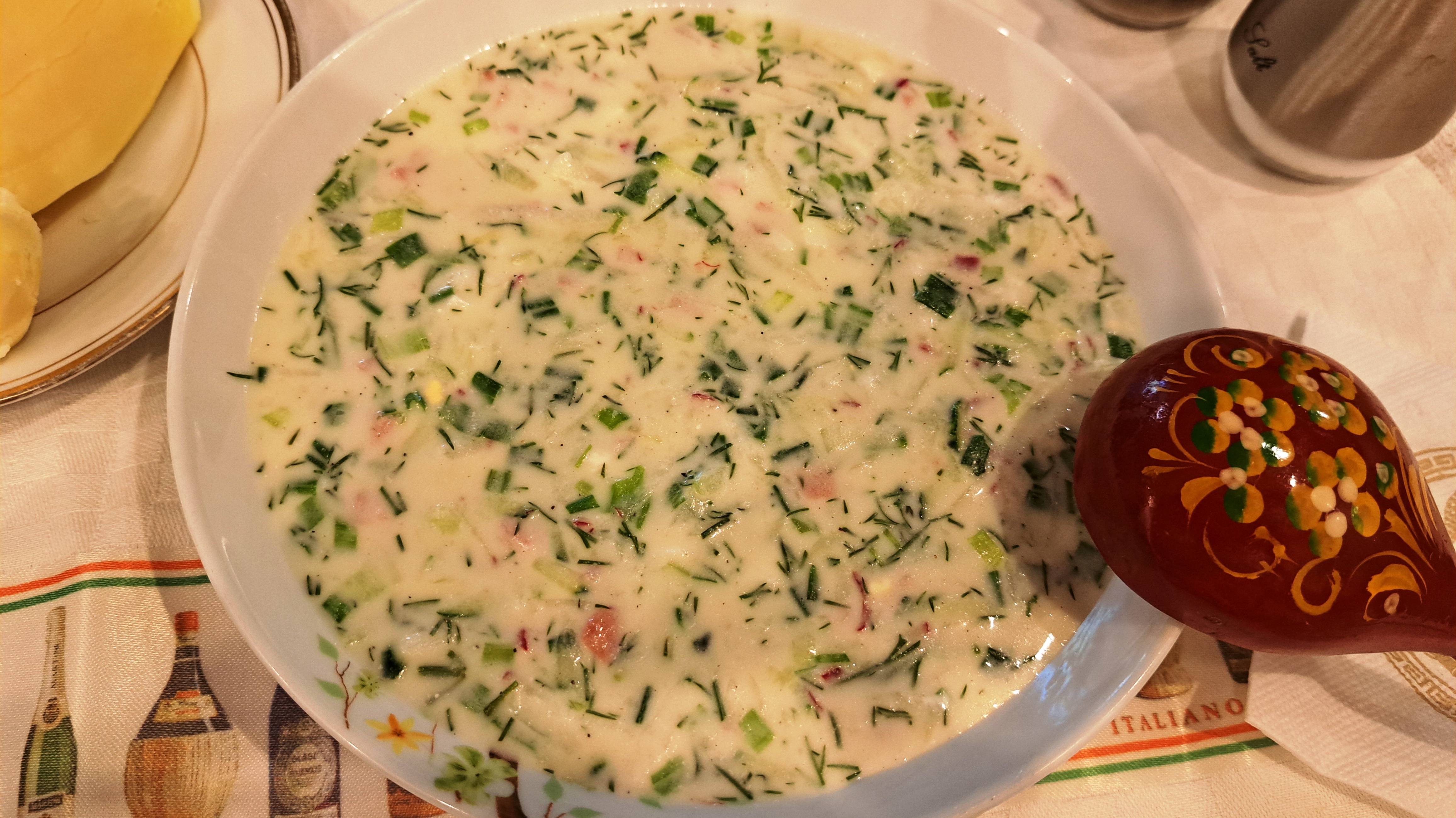 56. Окрошка весенняя