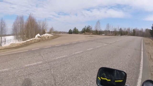 Весенняя покатушка на Stels delta 200