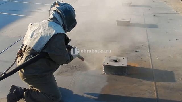 Пескоструйная очистка мостов - obrabotka.ru