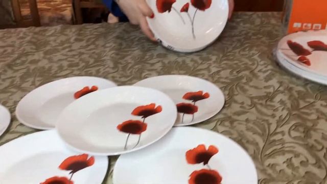 Огляд Сервіз столовий Arcopal Bertille з 18 предметів з Розетк?