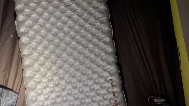 Обзор матраса Naturehike R5.8 и ночь в зимнем лесу