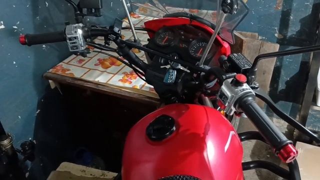 мотоцикл regulmoto DUKE 300 замеры руля