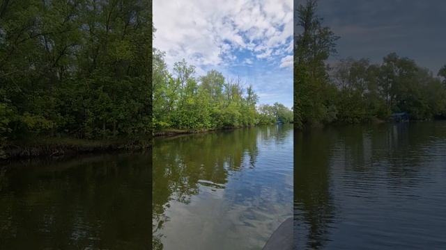 Аэролодка с комбинированной крышей