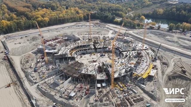 Опалубка ИРС на объекте  "Сибирь-Арена"