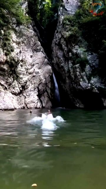 Агурские водопады в Сочи. Краснодарский край #shorts #пут