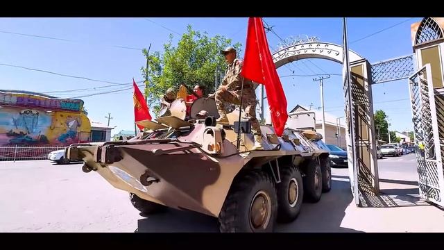 В Джалал-Абаде Торжественно встретили Огонь памя_Ассоциалия Славянская диаспора