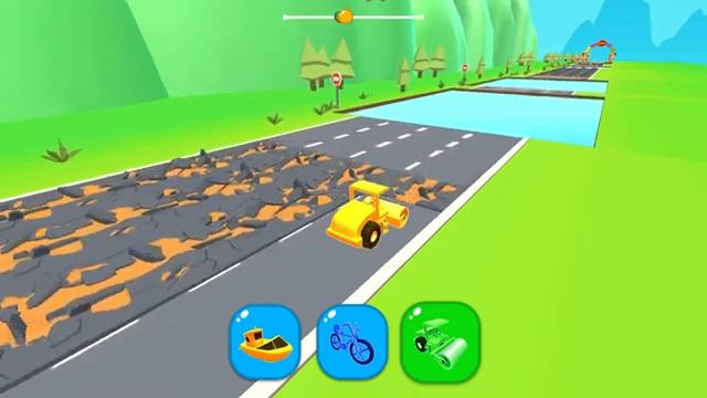 FUNNY GAMES - SHAPE SHIFTING RUN All Levels Gameplay Walkthrough Android, ios max Y4GNU