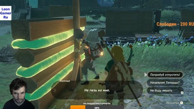 The Legend of Zelda: Tears of the Kingdom прохождение #2 на русском