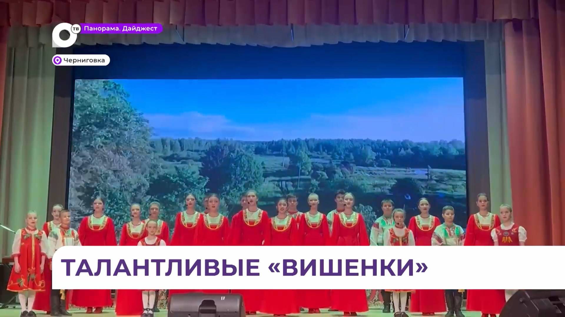 Ансамбль «Вишенка» продолжает радовать своим творчеством жителей Черниговки