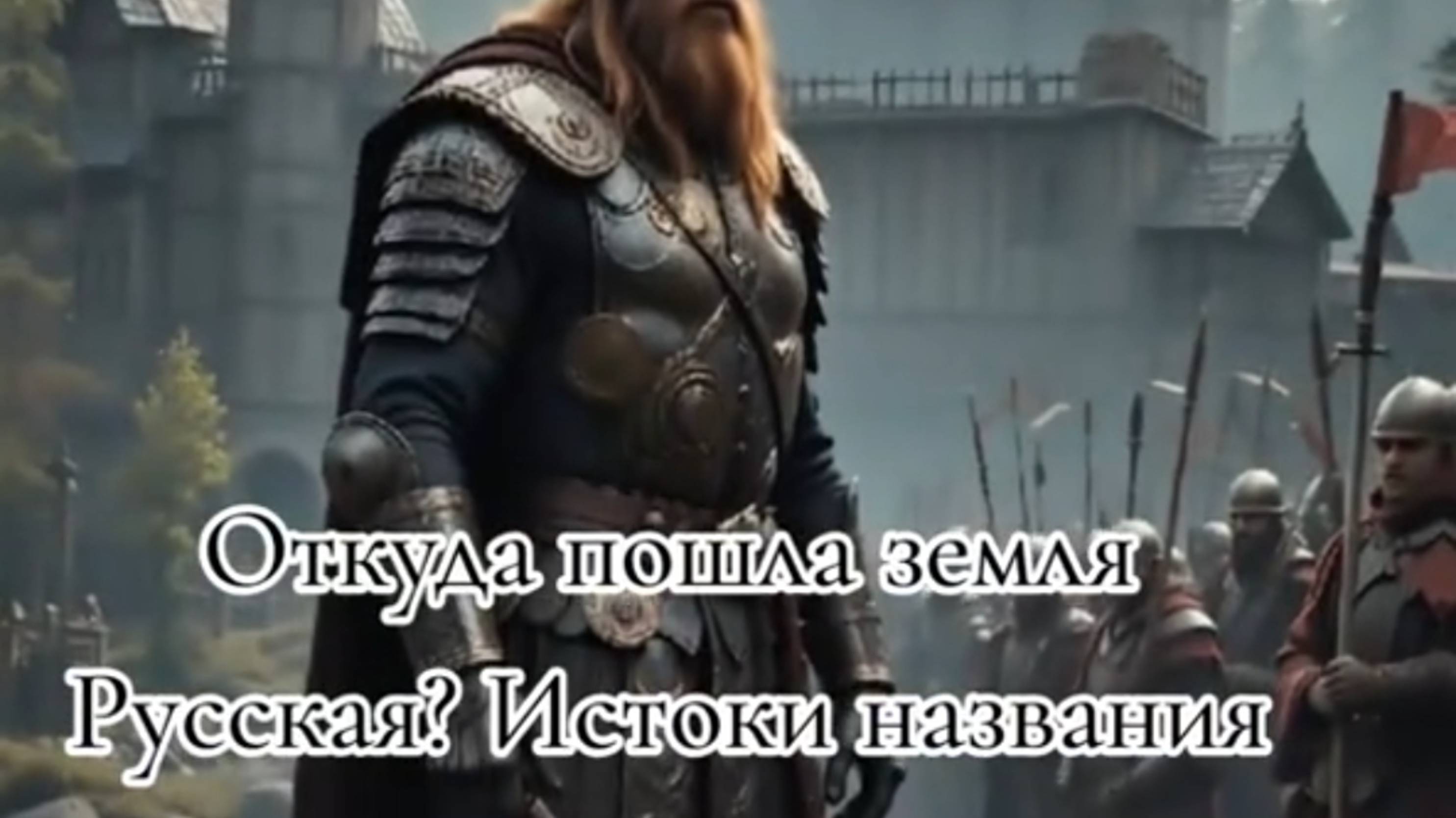 ОТКУДА ПОШЛА ЗЕМЛЯ РУССКАЯ # ИИ НЕЙРОСЕТЬ👍🔥💯✌️😉🤘👌😁❤️🔥🫶✊